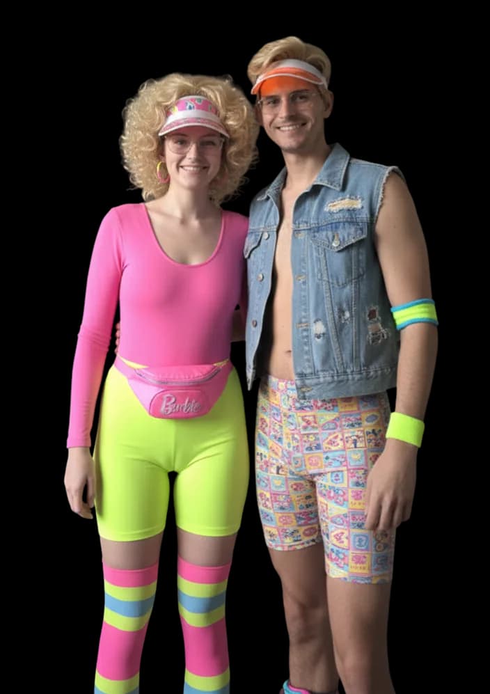 Example outfit: Barbie & Ken