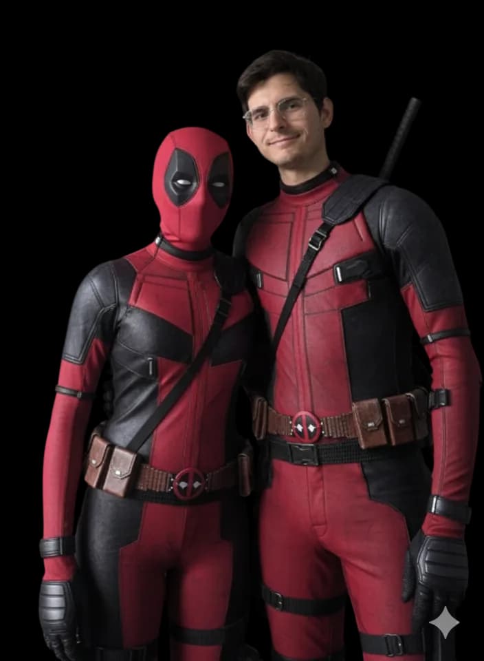 Example outfit: Deadpool