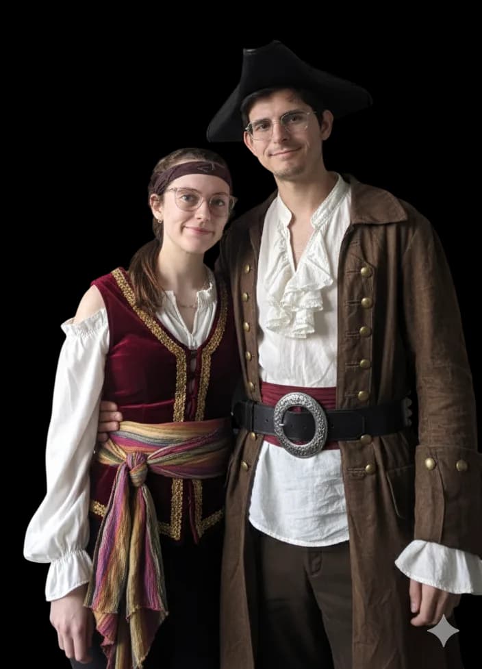 Example outfit: Pirates