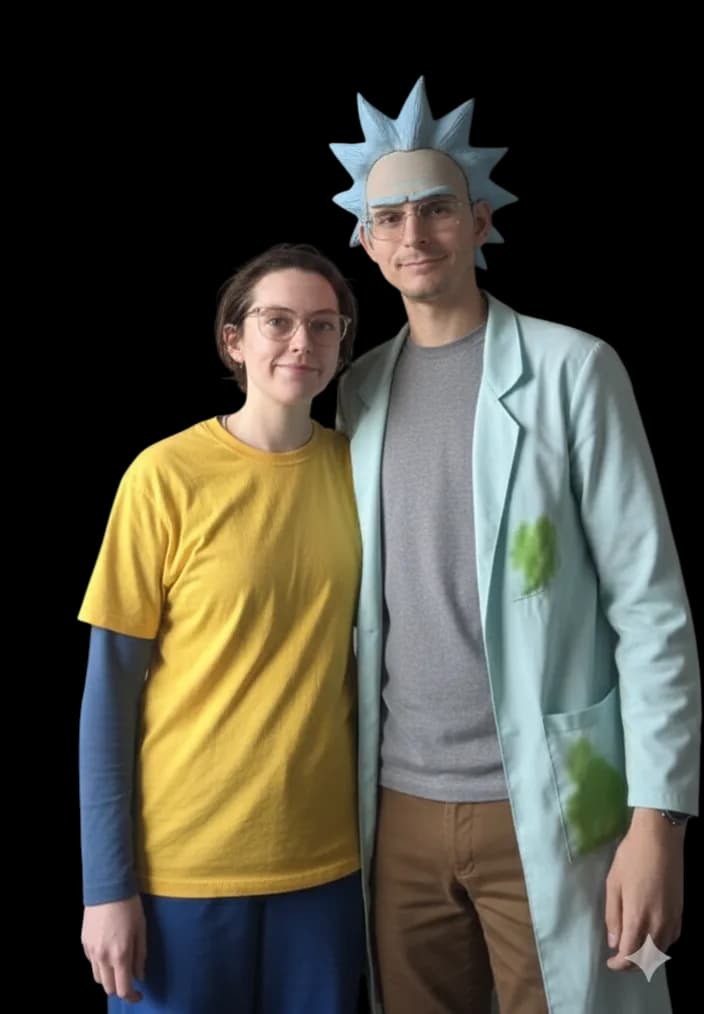 Example outfit: Kirk & Marty