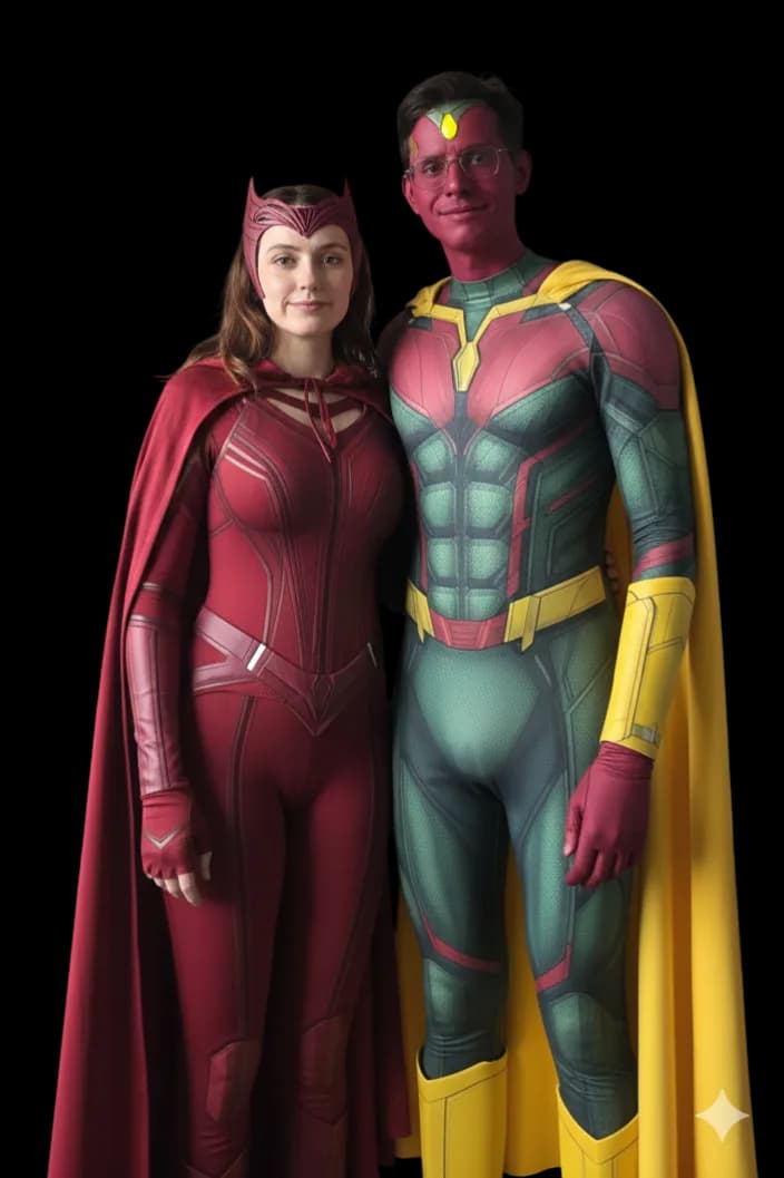 Example outfit: Scarlet Witch