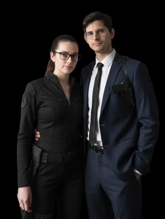 Example outfit: MI5 & CNI