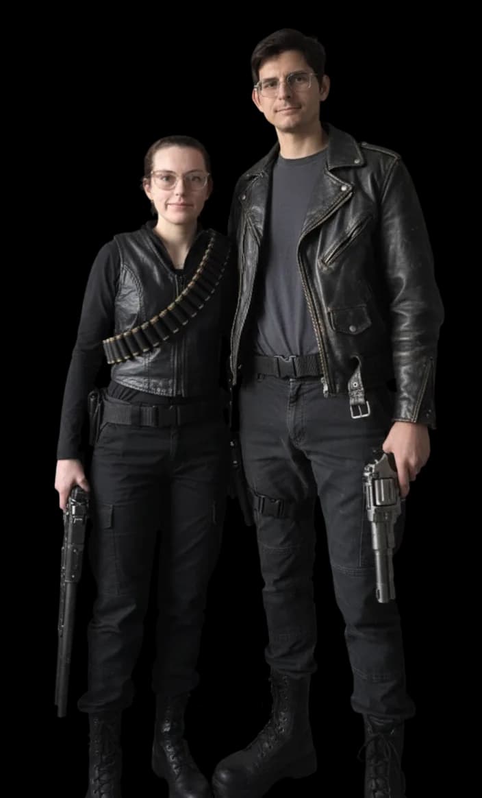 Example outfit: Terminators