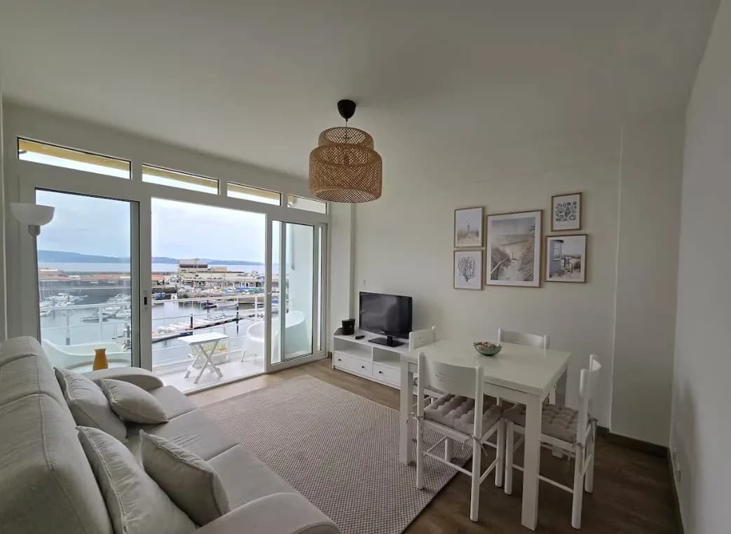 Balcony overlooking the sea